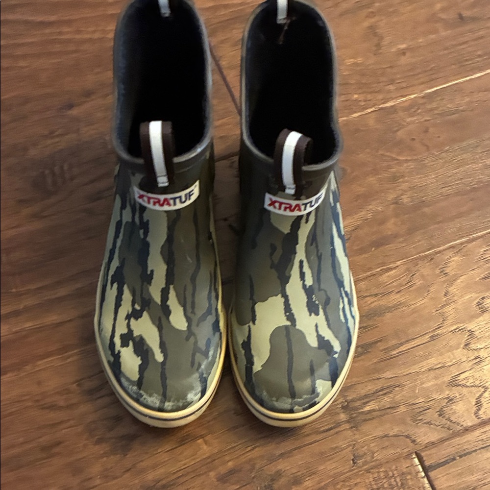 XTRATUF Kids Camouflage Rain & Snow Boots